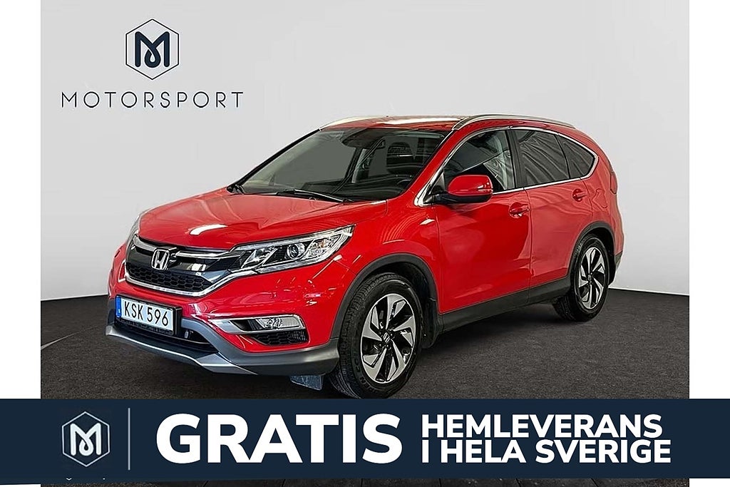 Honda CR-V 1.6 i-DTEC Dragkrok Värmare Navigation Backkamera