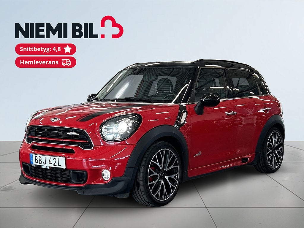 MINI Countryman John Cooper Works ALL4 Salt II S&V-hjul/Skinn/Paddlar