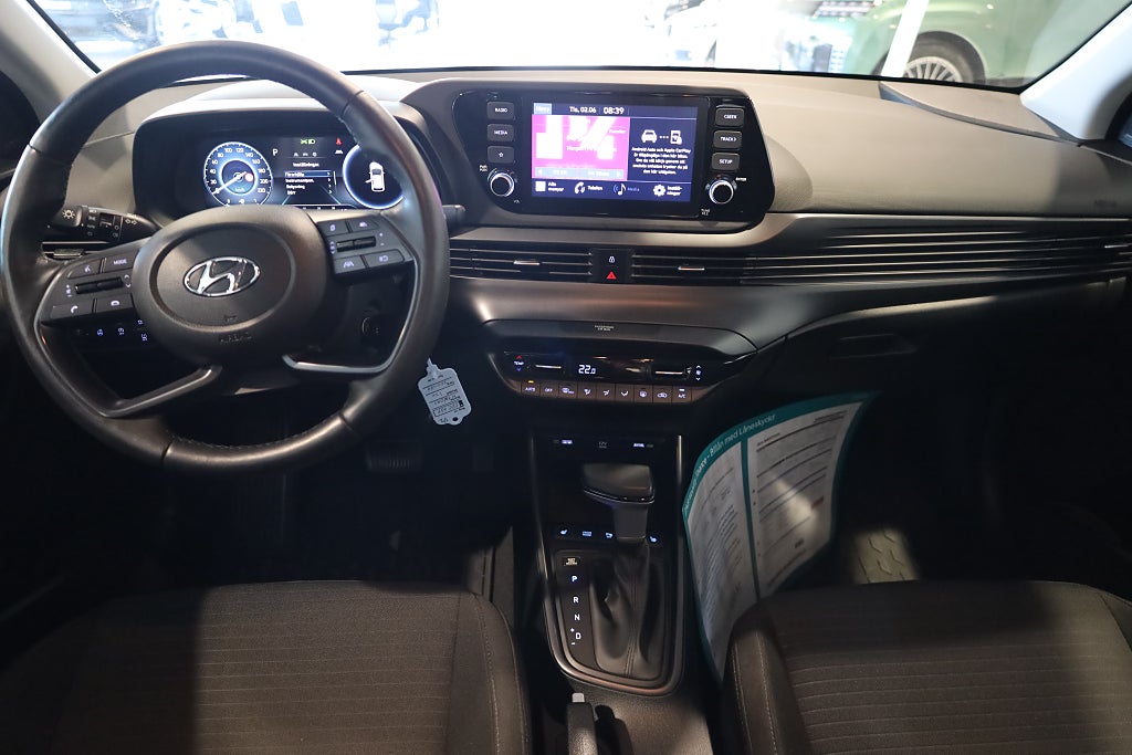 Hyundai i20 1.0 T-GDI DCT Essential Kamera CarPlay Rattvärme Leasba 2022