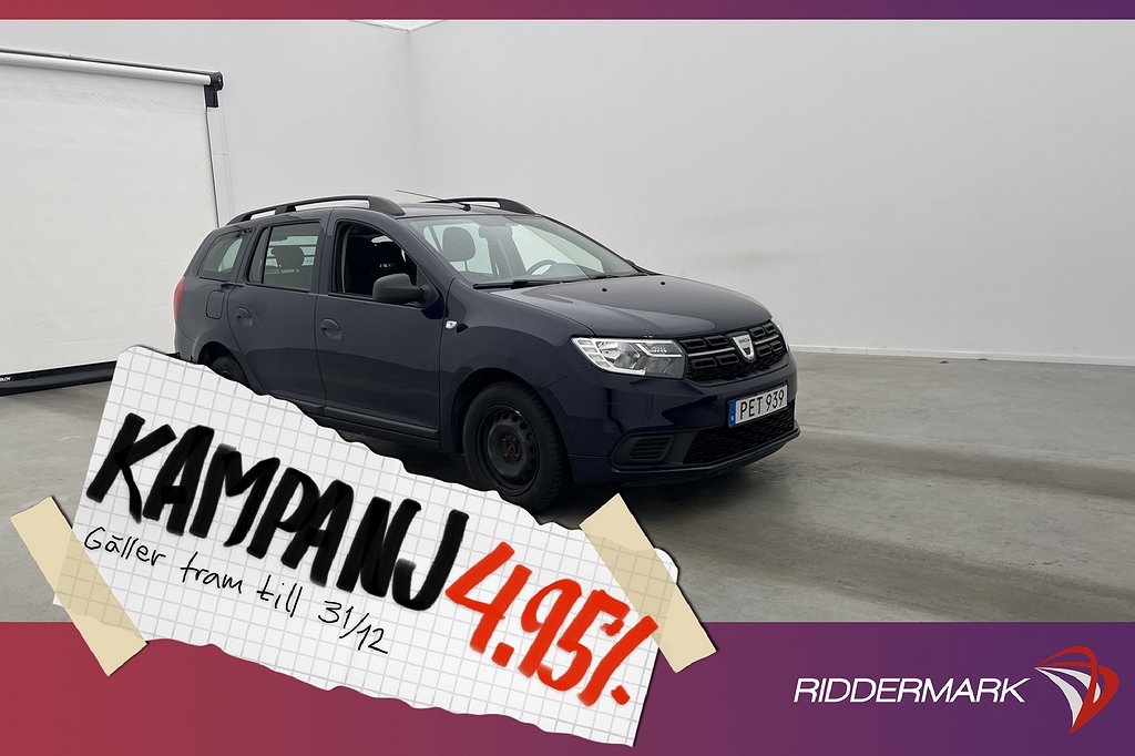 Dacia Logan MCV 0.9 TCe 90hk En-Brukare Låg-ska 4,95% Ränta