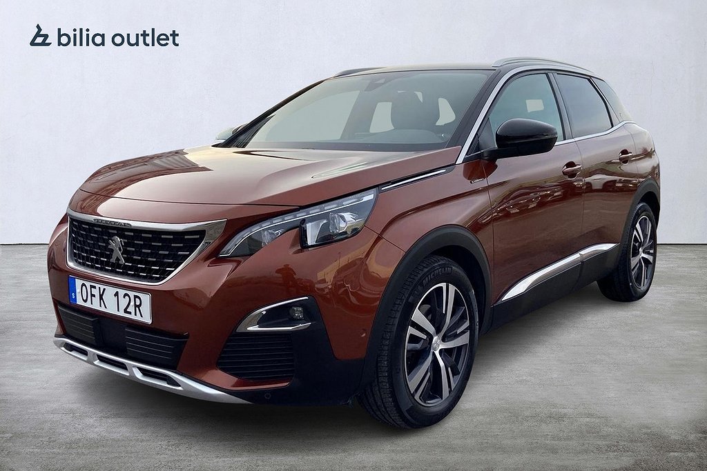 Peugeot 3008 1.2 PureTech EAT GT-Line 131hk 360kam GPS Psens