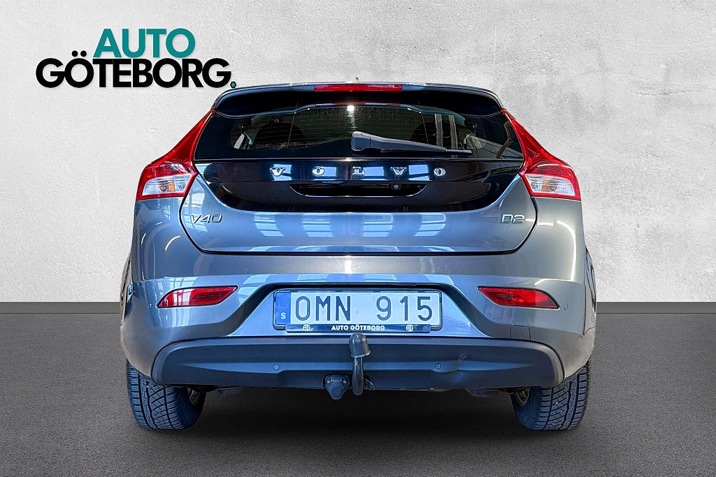 Volvo V40 D2 Summum Minnesstolar B-Kamera Dragkrok Kamrembytt