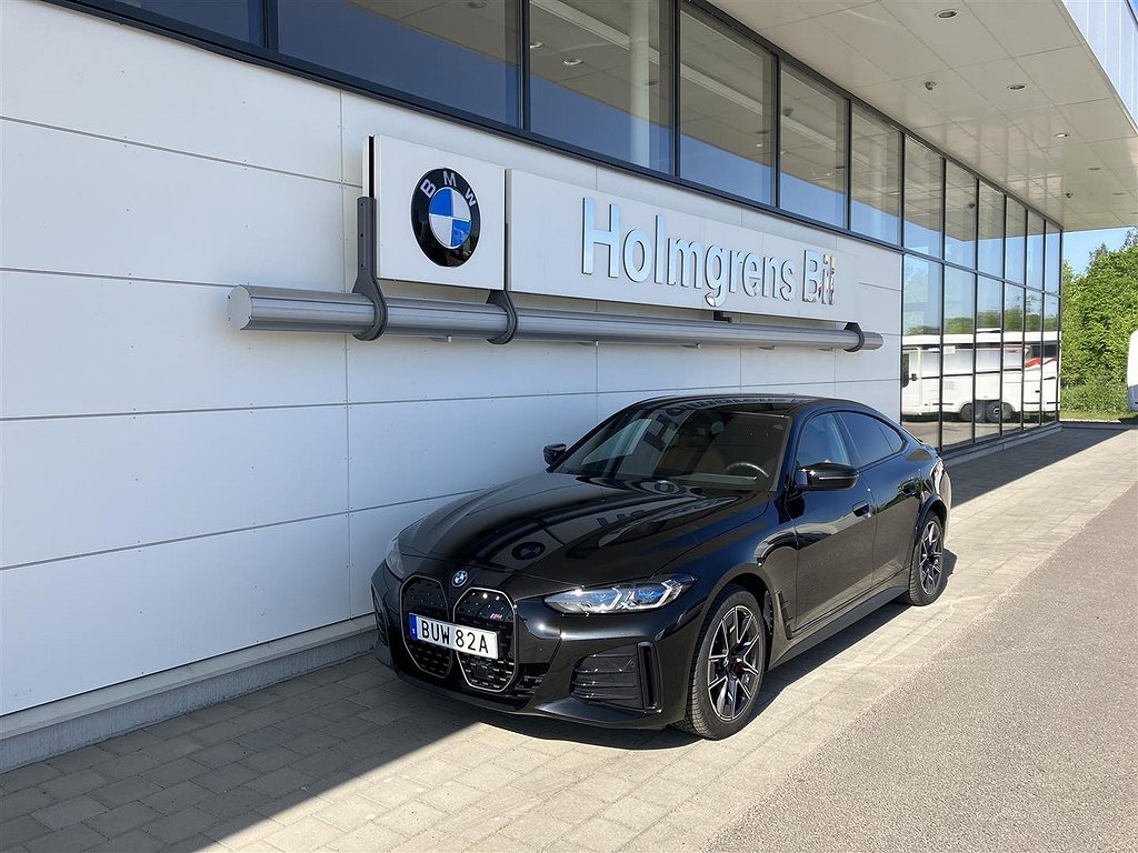 BMW i4 M50 xDrive M-Sport Pro Charged Nav Laser Läder Drag hk