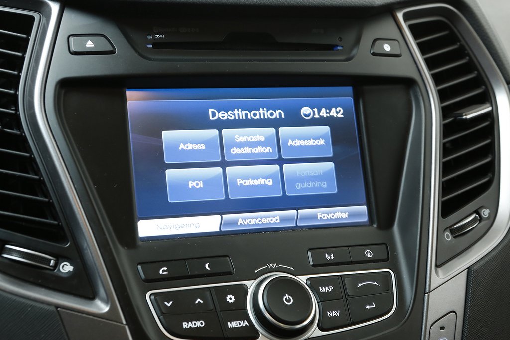 Hyundai Santa Fe 2,2 CRDi Premium AWD Aut Pano D-värme Drag 2015