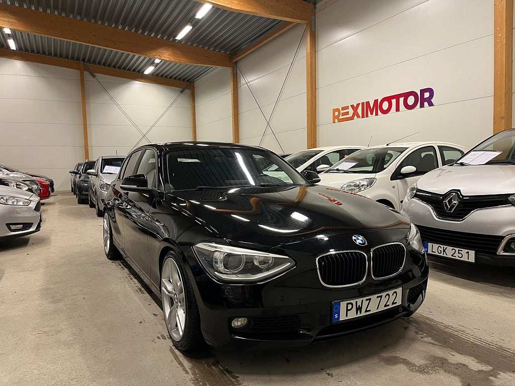 BMW 118 d 5-dörrars   Ny Besiktad 