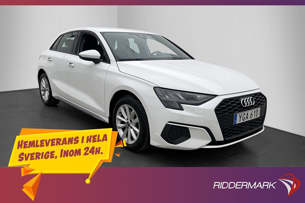 Audi A3 Sportback 35 TFSI Cockpit CarPlay P-Sensorer Drag