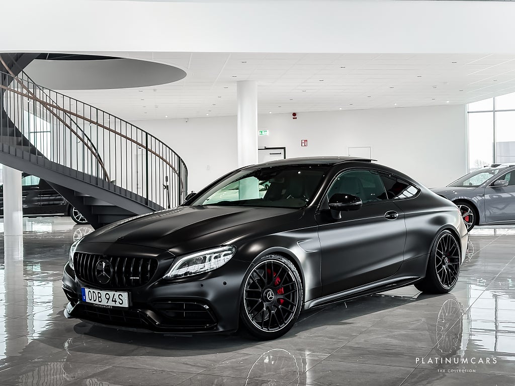 Mercedes-Benz C63 S AMG Coupé / FERITTA/ Sv.såld / Burmester