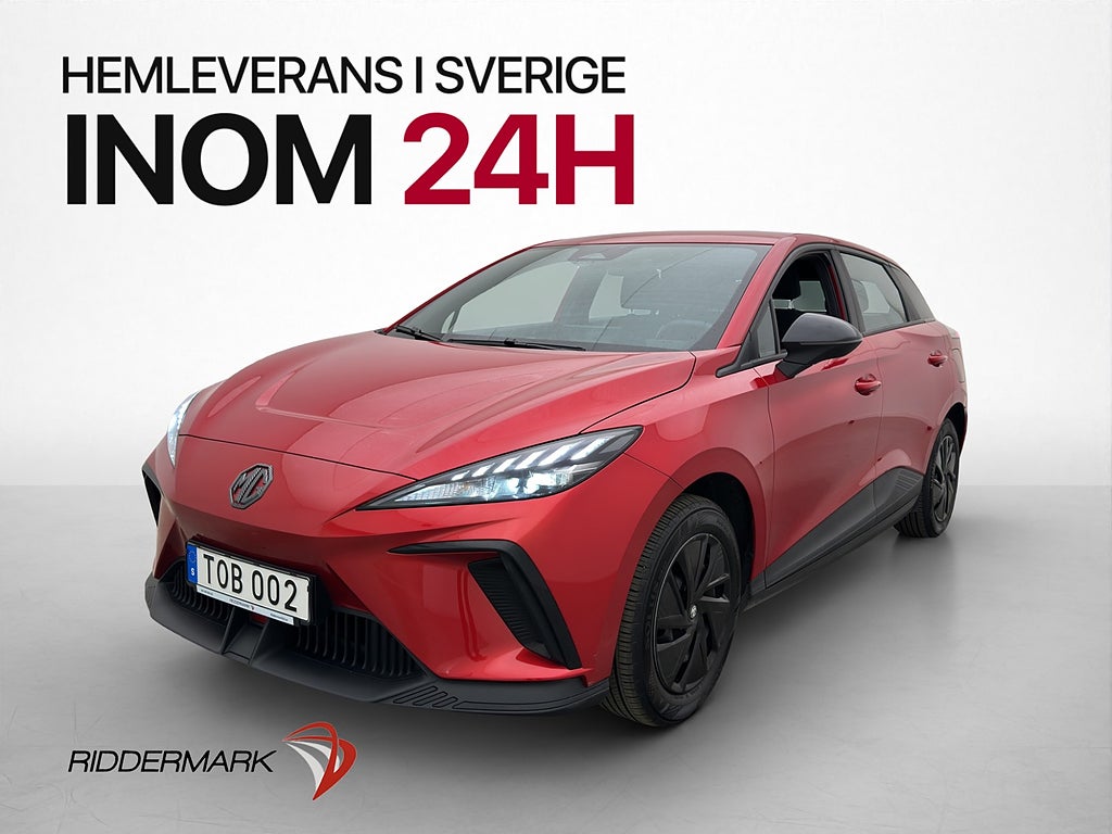 MG 4 Electric Standard Range 51 kWh 170hk CarPlay Rattvärme