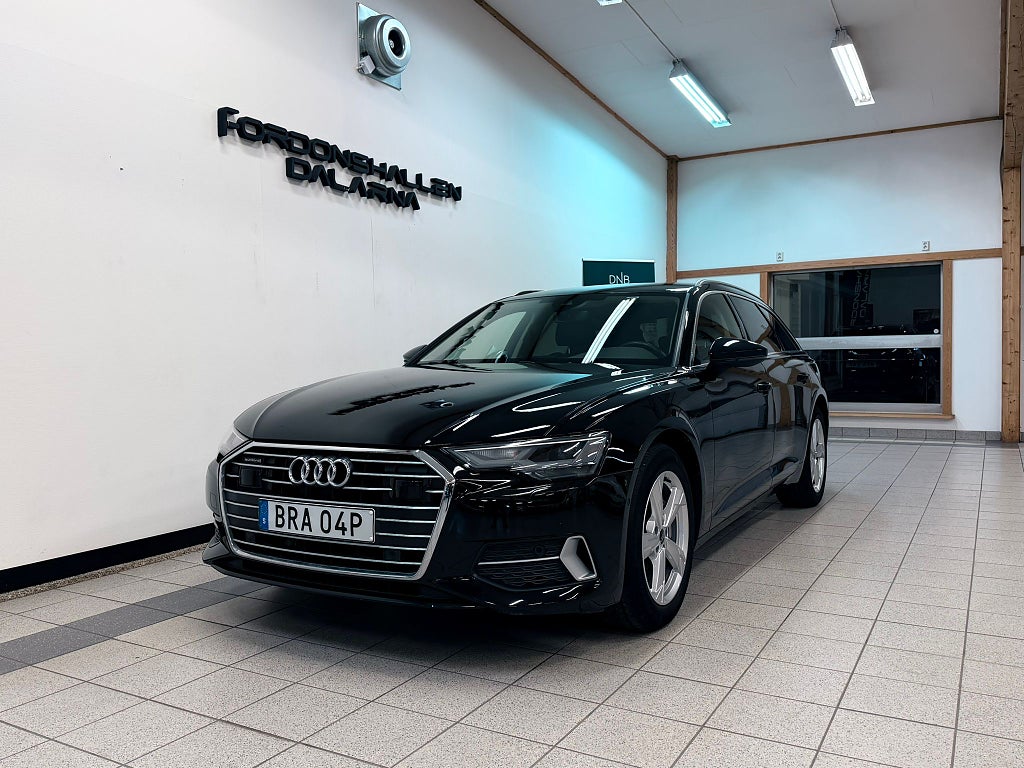 Audi A6 Avant 40 TDI quattro S Tronic Sport / MOMS / Dragkrok