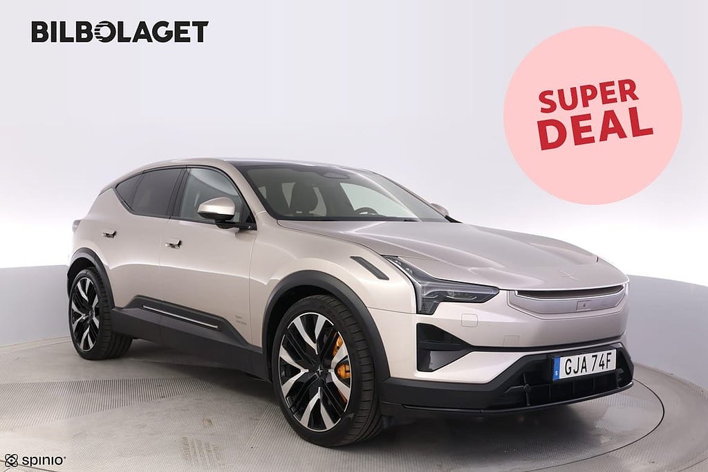 Polestar 3 Plus Pilot Läder B&W * SUPERDEAL * * SUPERDEAL *