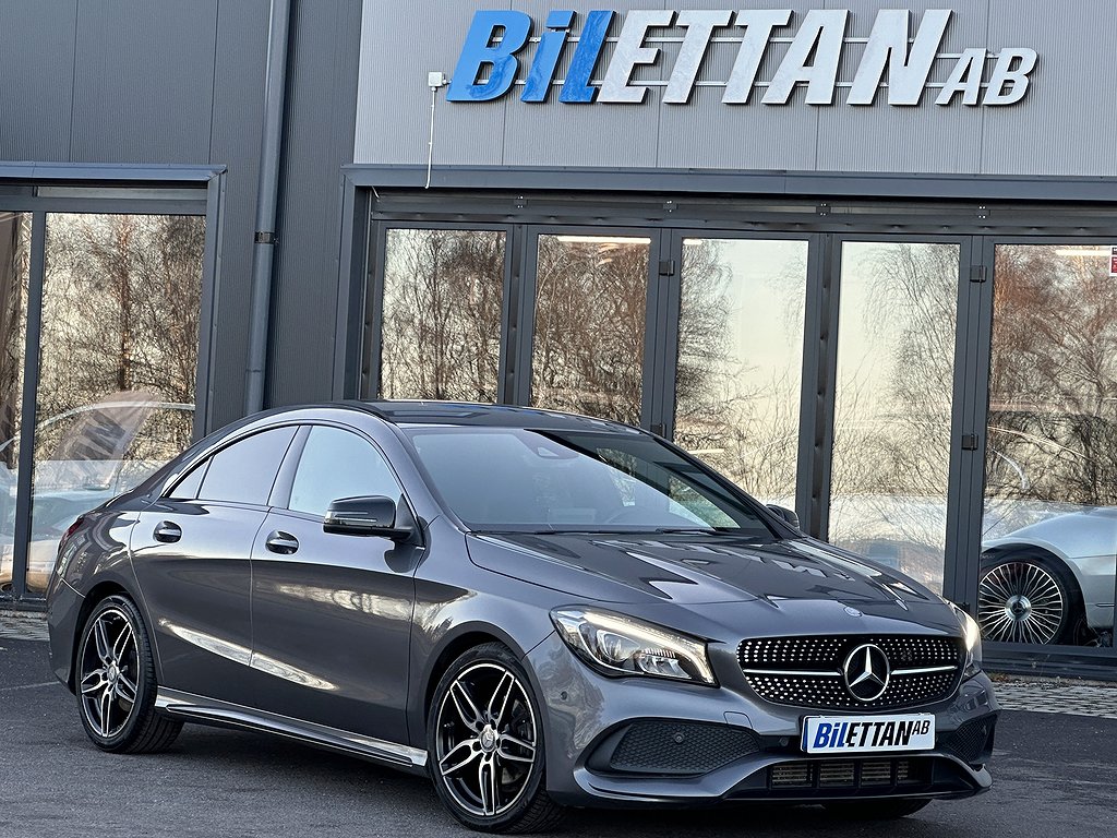 Mercedes-Benz CLA 200 AMG Sport Euro 6|156hk|Kamera|1 Ägare