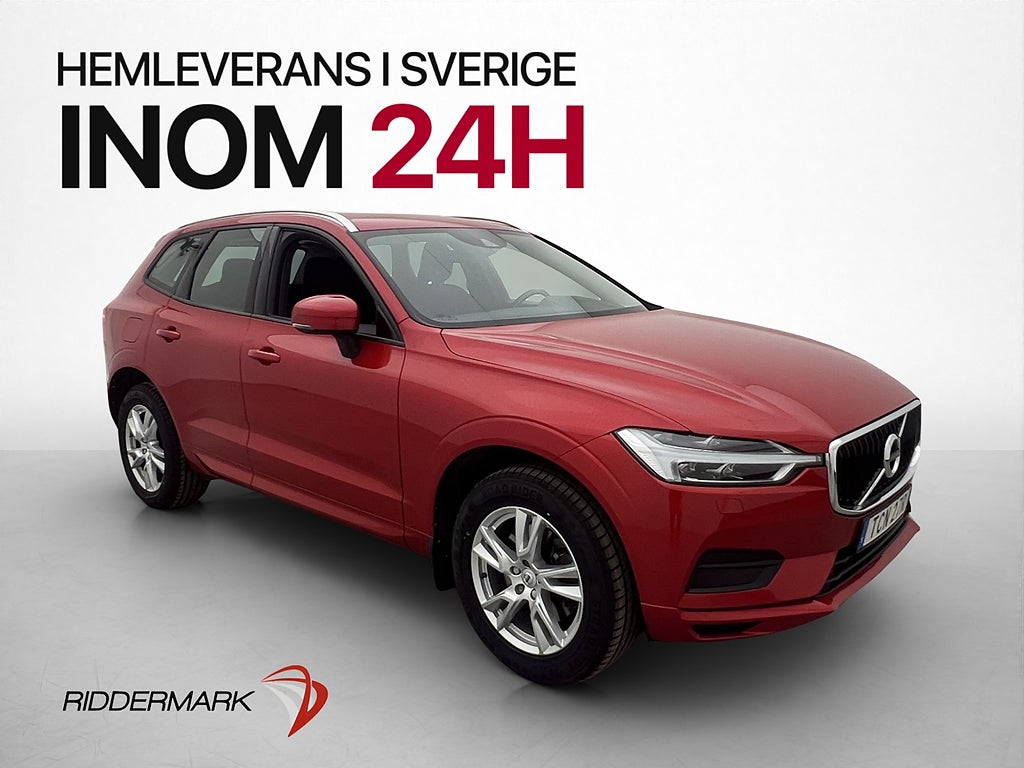 Volvo XC60 D4 Momentum Kamrem-Bytt Kamera Värm CarPlay Drag