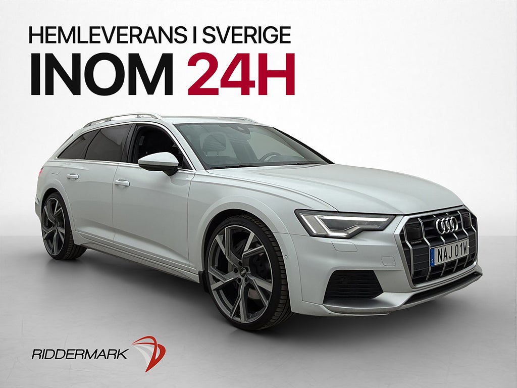 Audi A6 Allroad Q 55 TDI 344hk Cockpit B&O Matrix Drag MOMS