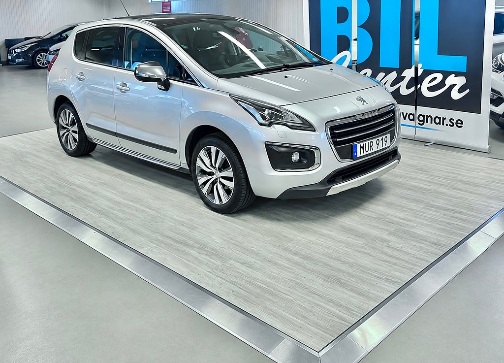 Peugeot 3008 1.6 BlueHDi Aut Eat, Panoramatak,Delskinn, Drag,Euro 6