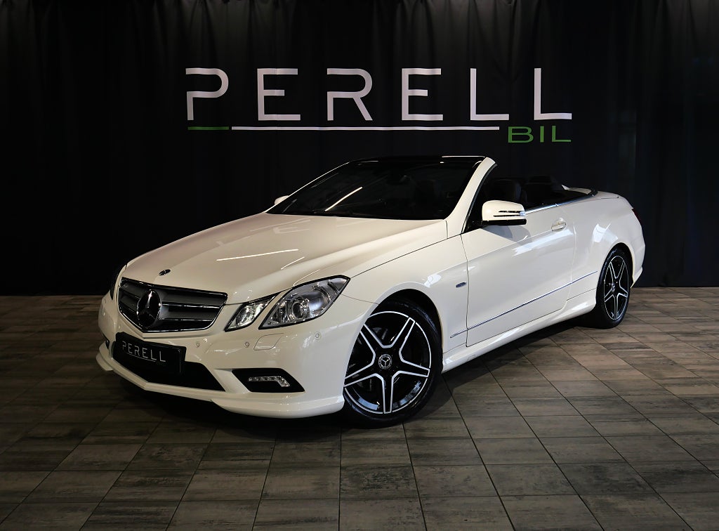 Mercedes-Benz E 200 Cabriolet AMG Sport 184hk