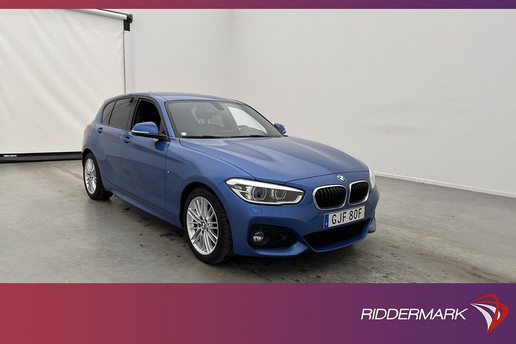 BMW 120 i Steptronic 184hk M Sport Skinn Sensorer Rattvärme