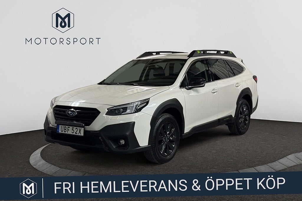 Subaru Outback 2.5 4WD XFuel Field LED-Ramp Dragkrok Låga Skatten