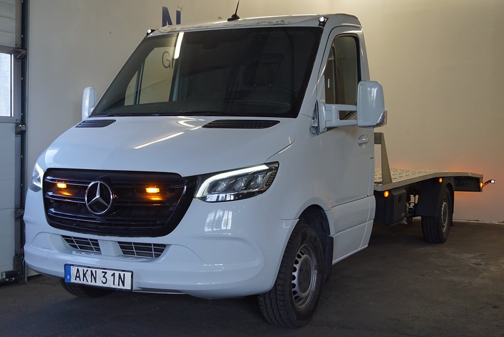Mercedes-Benz Sprinter 316 CDI LÅNG CHASSI TRANSPORTBIL / BILBÄRGNING SE SPEC*