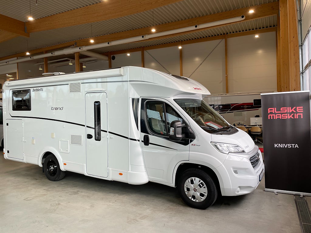 Dethleffs Trend 7057 /Taksäng/B-körkort/Långbädd/Garage