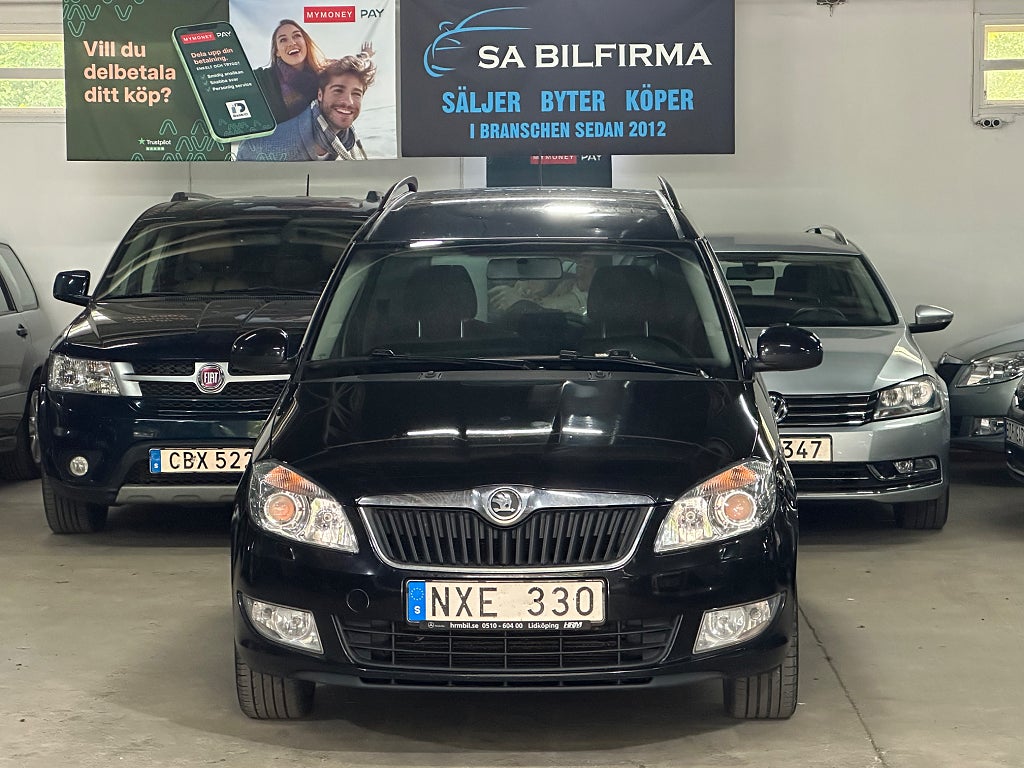 Skoda Roomster 1.2 TSI Elegance Välskött Nyservad Dragkrok