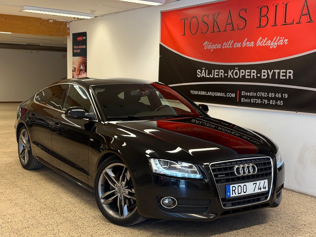 Audi A5 Sportback 2.0TFSI Quattro Tronic Comfort, S Line Euro 5