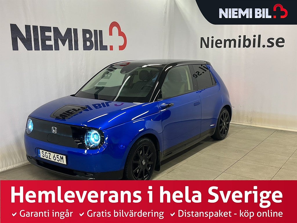 Honda E 35.5 Kwh S&V-däck/Psens/Backkamera/Navi/Rattvärme 