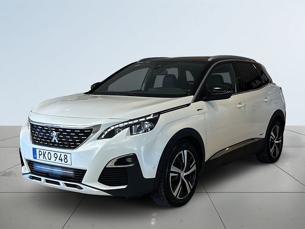 Peugeot 3008 1.2 PureTech 130 GT-Line 360°kamera Drag Mvärm Pano S&V