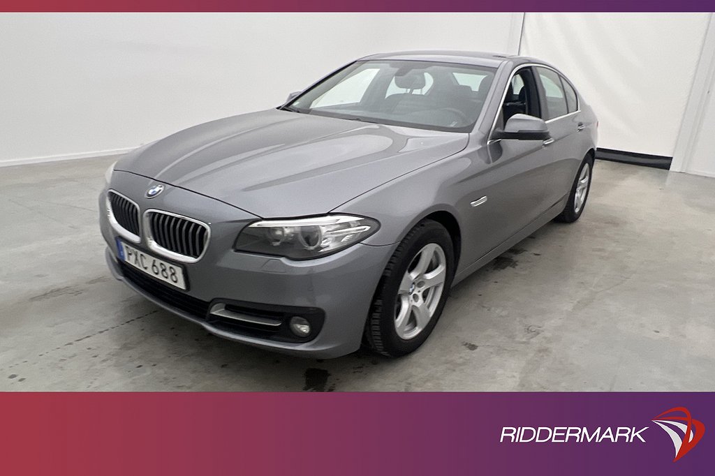 BMW 520 d Sedan M Sport-Ratt Läder HiFi Sensorer Navi Drag