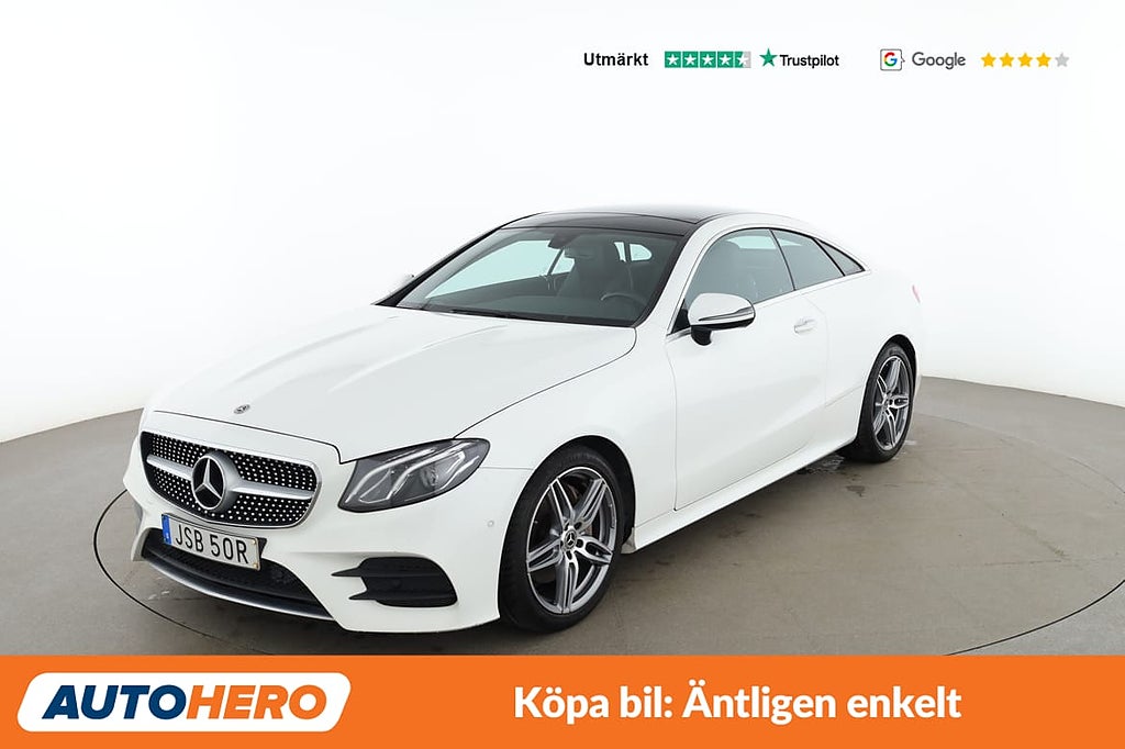 Mercedes-Benz E200C AMG Line / Panorama, Värmare, CarPlay
