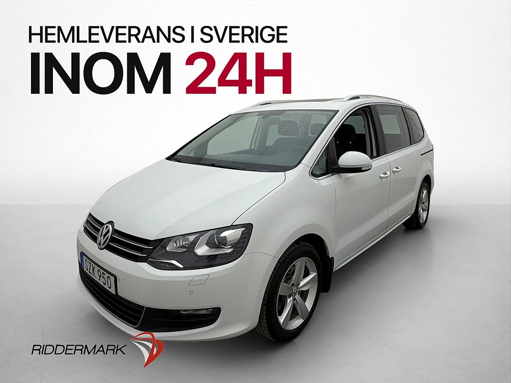 Volkswagen Sharan 7sits 4Motion Pano Värmare Drag EN-BRUKARE