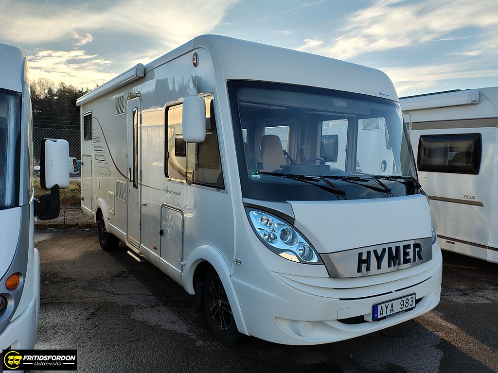 Hymer B 594 Välvårdad med taksäng