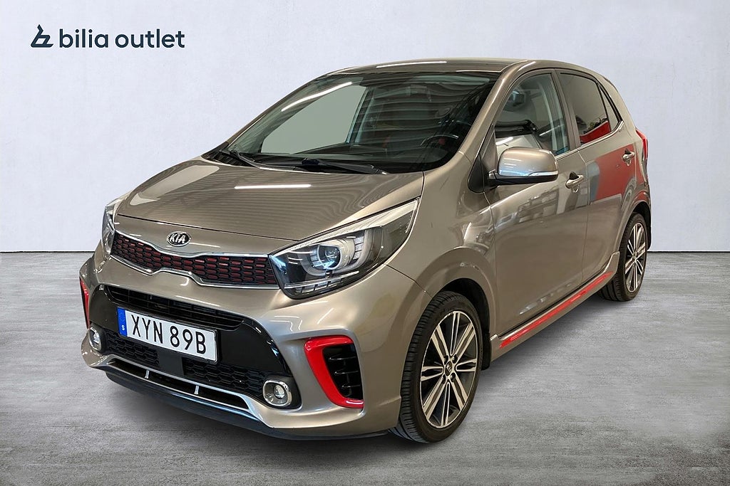 Kia Picanto 1.0 T-GDI Euro 6 GT-Line B-Kam Carplay 100hk