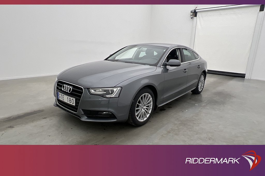 Audi A5 Sportback TFSI Q 211hk Sport Edt Kamera Halvskinn