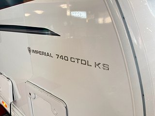 Husvagn, 2-axl Kabe Imperial 740 C-TDL KS 28 av 28