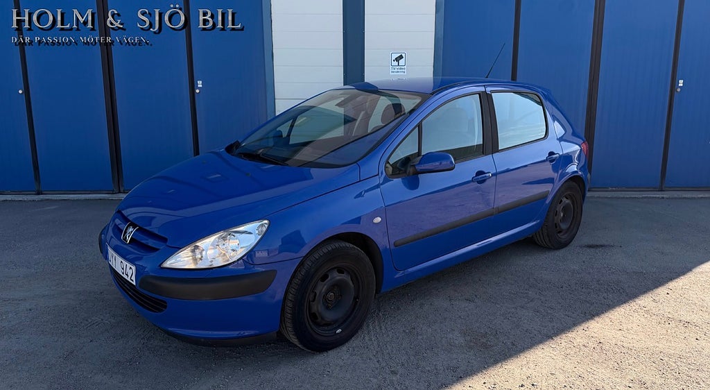 Peugeot 307 5-dörrar 1.6 XT / Nybesiktad / Nyserv / 1-brukare / 