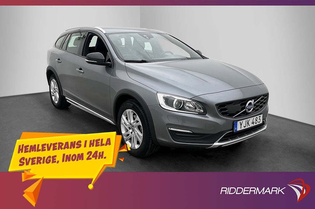 Volvo V60 Cross Country D3 Momentum D-Värmare VOC Rattvärme