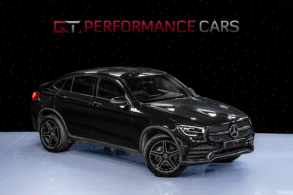Mercedes-Benz GLC 300 de Coupé 4M AMG Cockpit Värmare Nightpack Dragkrok