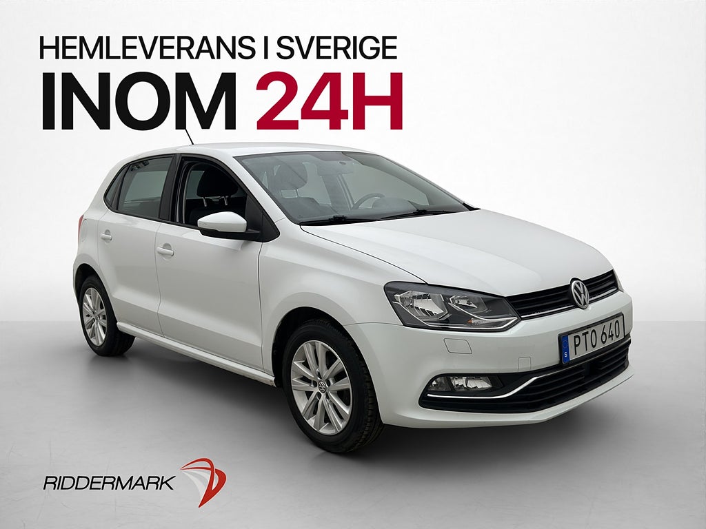 Volkswagen Polo TSI 90hk Bluetooth 0.47 l/mil Drag