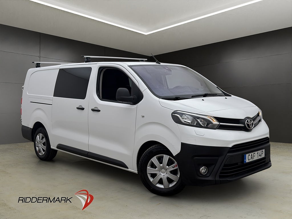 Toyota ProAce CrewVan L3 Ny-Kamrem Värmare Drag 2xDörrar HUD