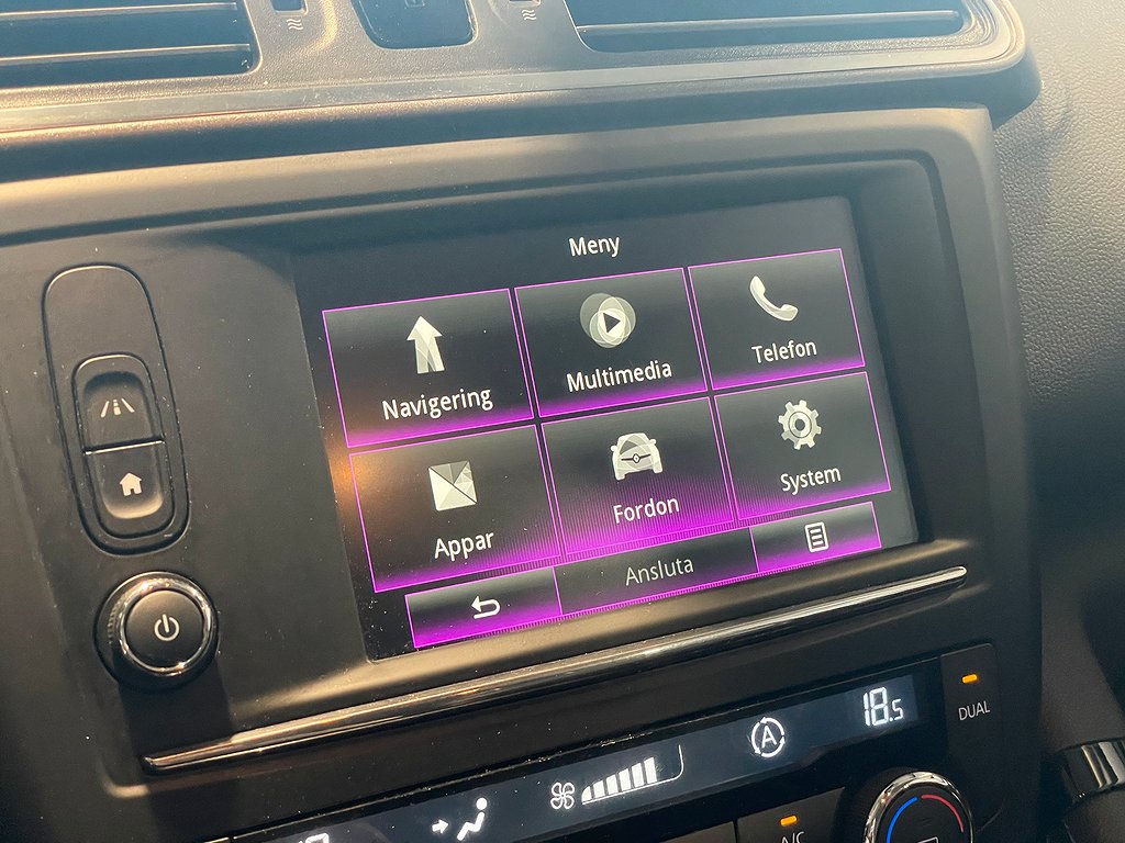 Renault Kadjar 1.2 TCe LIMITED | M&K VÄRMARE | KEYLESS |NAVI 2017