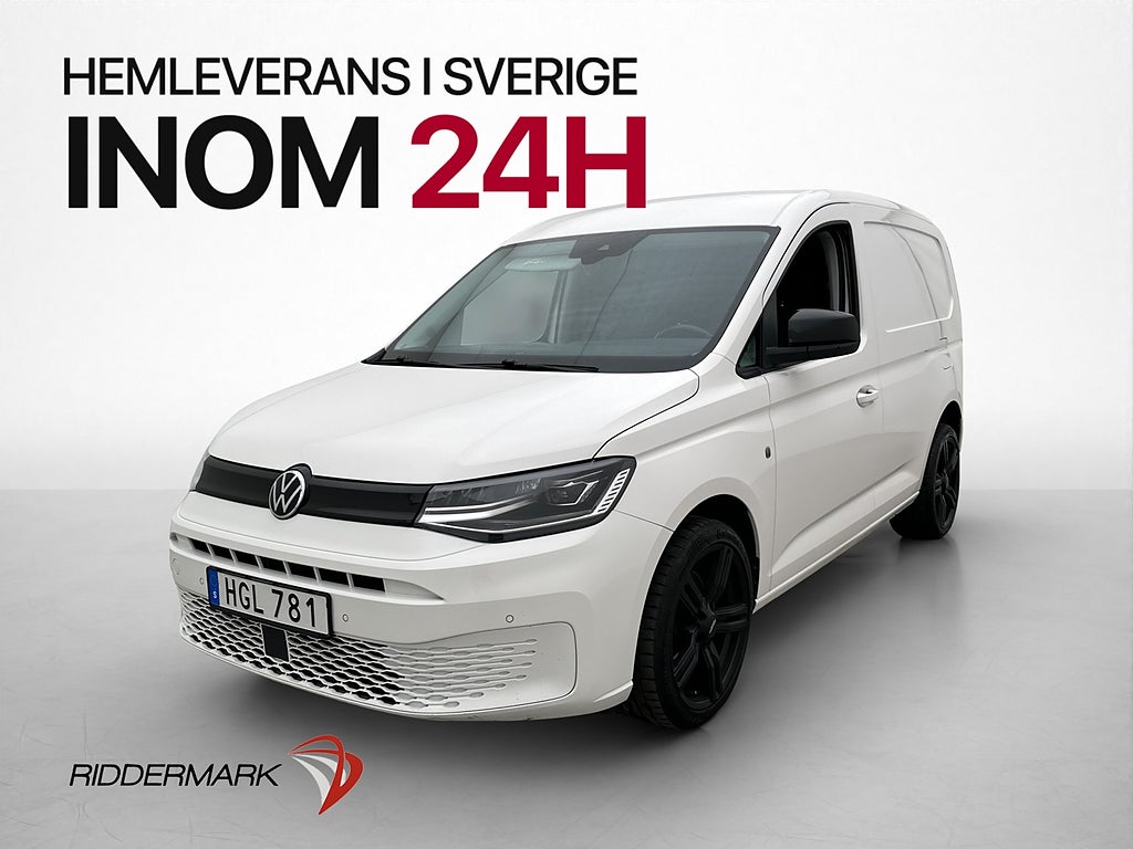 Volkswagen Caddy Cargo 2.0TDI Värmare Drag B-Kamera CARPLAY