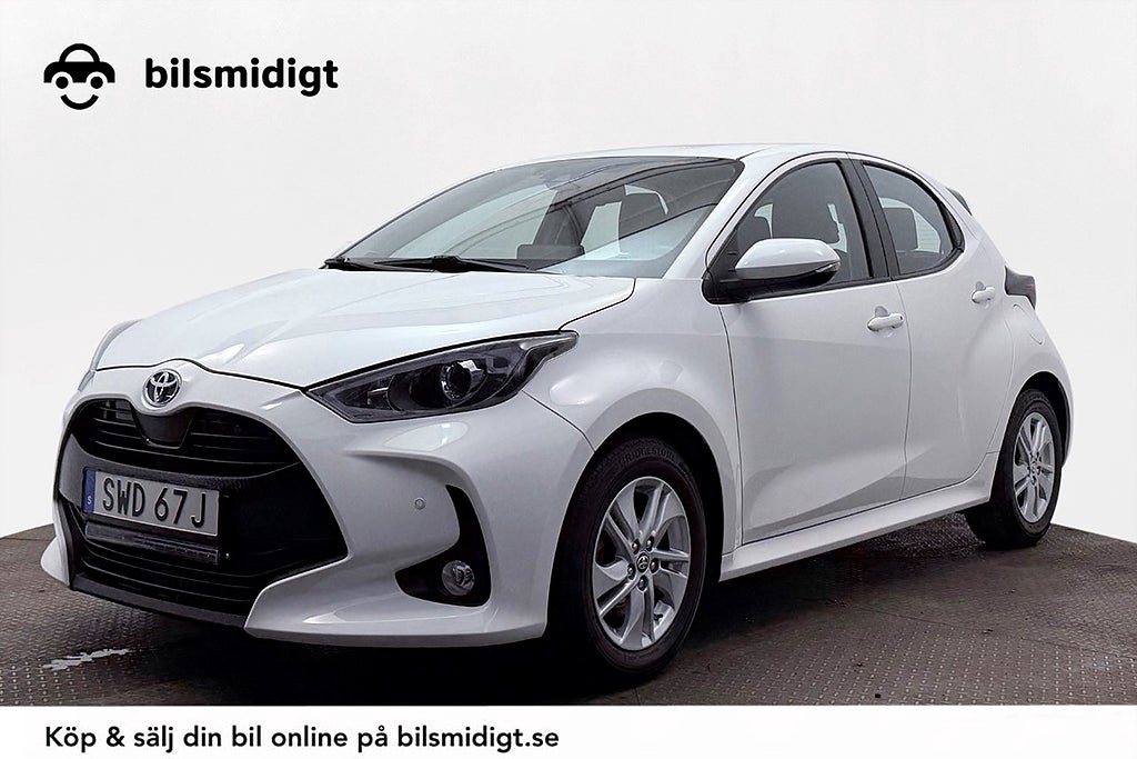 Toyota Yaris Hybrid Automat Kamera Rattvärme 1Brukare 116hk