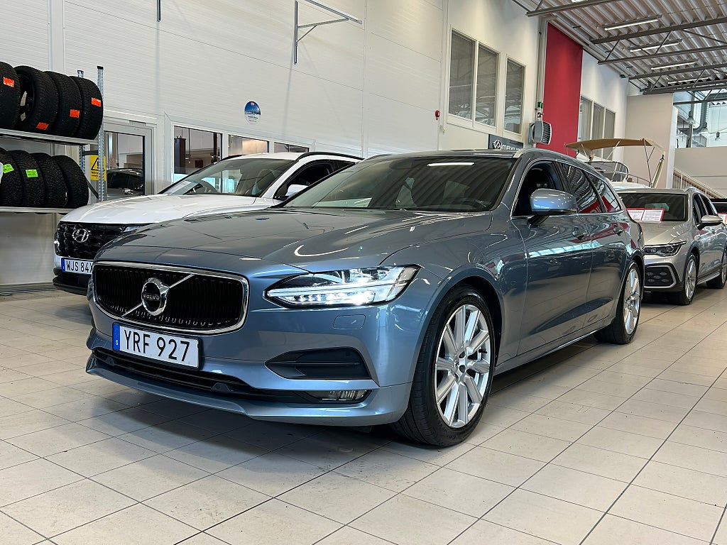 Volvo V90 D4 190hk AWD Geartronic Momentum Drag Nyservad Värmare