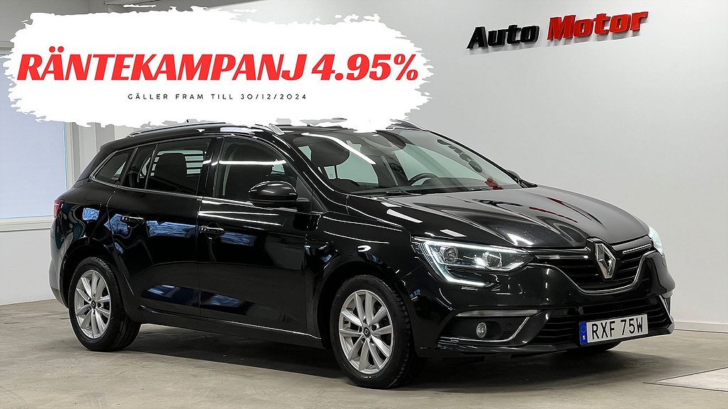 Renault Mégane Sport Tourer 1.5 dCi 115hk/Värmare