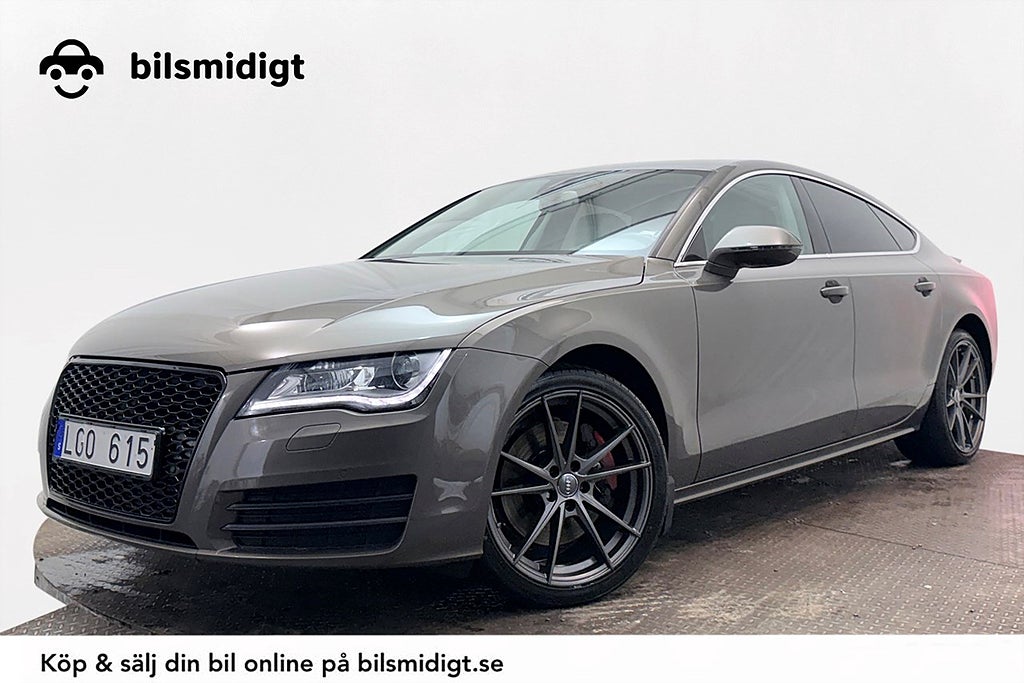 Audi A7 Sportback 3.0 TDI Q Chromedelete Läder Navi PDC Värmare