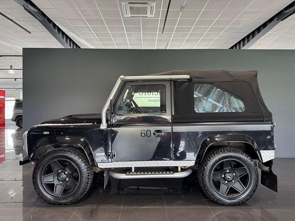Land Rover Defender 90 Pick Up 2.4 TD4 4×4 Soft Top Winsch - bild 10