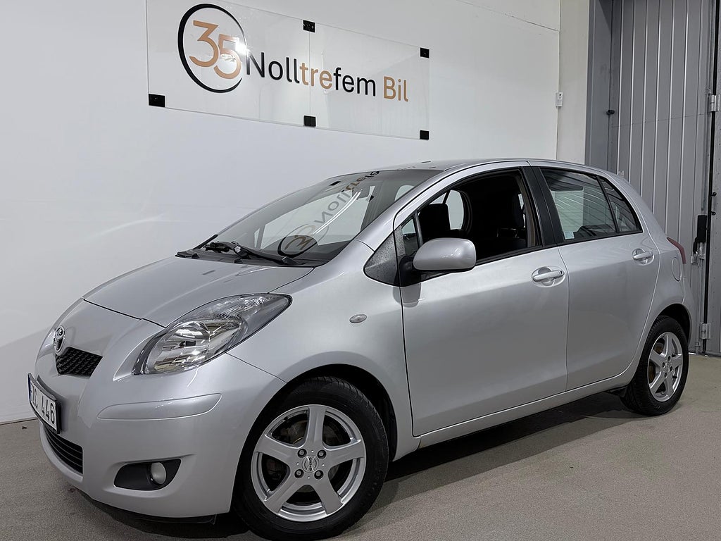 Toyota Yaris 5-dörrar 1.33 Dual VVT-i NyServ , Nybes