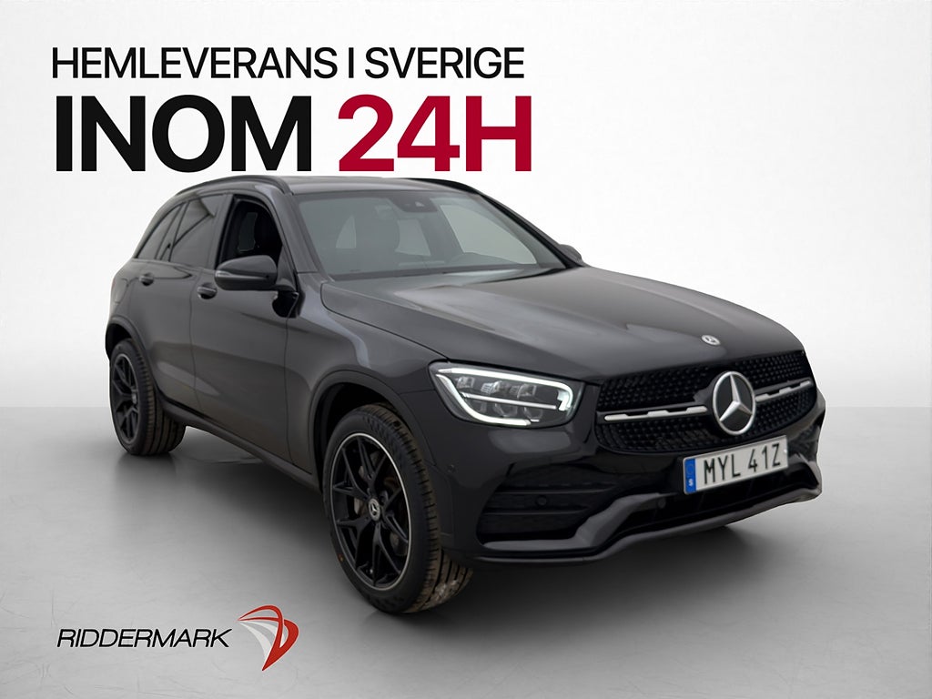 Mercedes-Benz GLC 300 de 4M AMG Night Cockpit Värm Drag MOMS