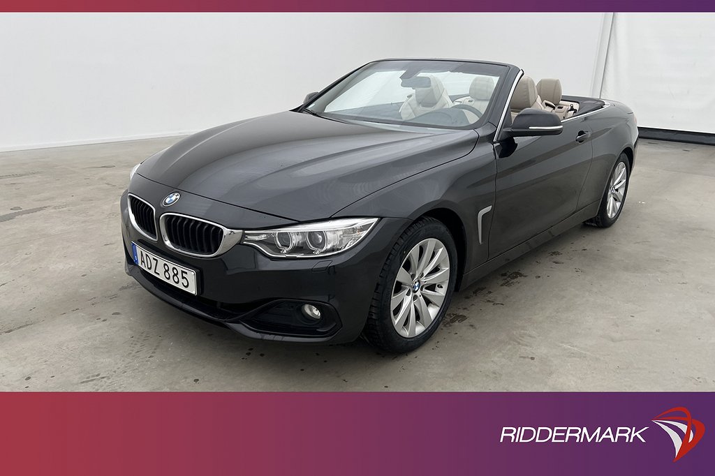 BMW 428 i Convertible 245hk Sport Line HiFi Skinn Keyless