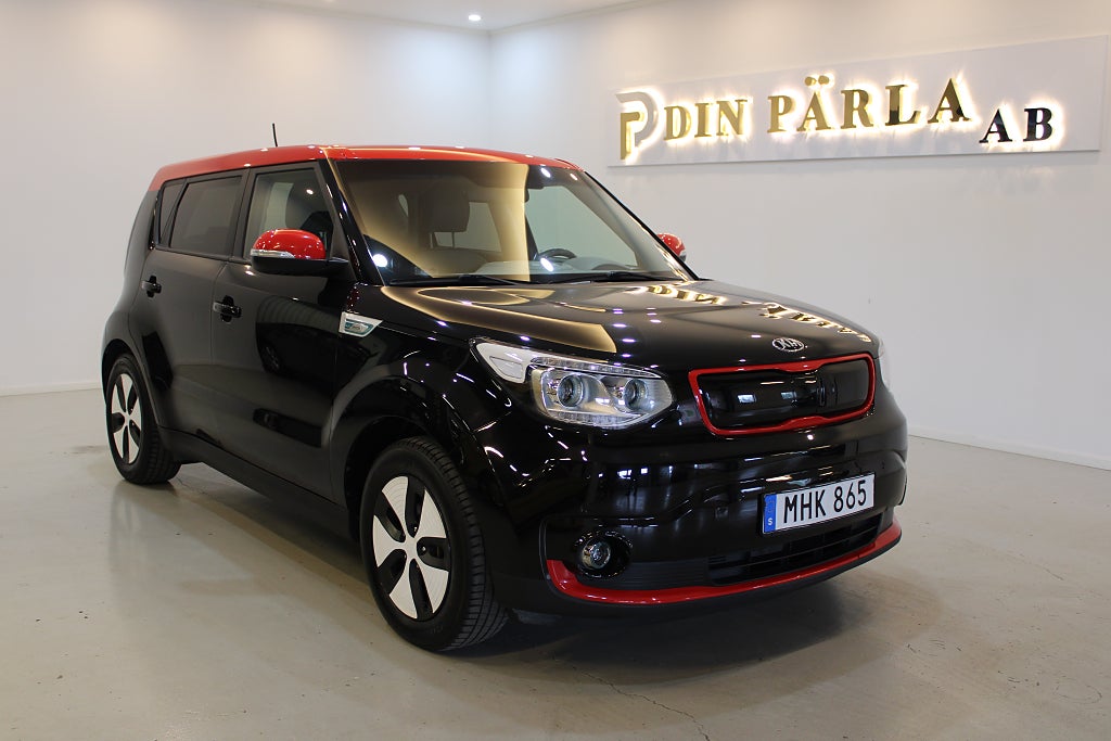 Kia Soul EV 27 kWh B-Kamera Carplay Rattvärme Navi